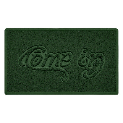 "Come In" Grey Spaghetti Door Mat