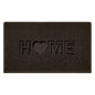 Embossed Spaghetti Outdoor Doormat - Brown