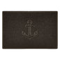 Embossed Spaghetti Outdoor Doormat - Brown