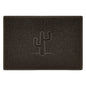 Embossed Spaghetti Outdoor Doormat - Brown