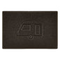 Embossed Spaghetti Outdoor Doormat - Brown