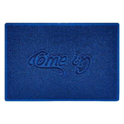"Come In" Grey Spaghetti Door Mat