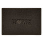 Embossed Spaghetti Outdoor Doormat - Brown