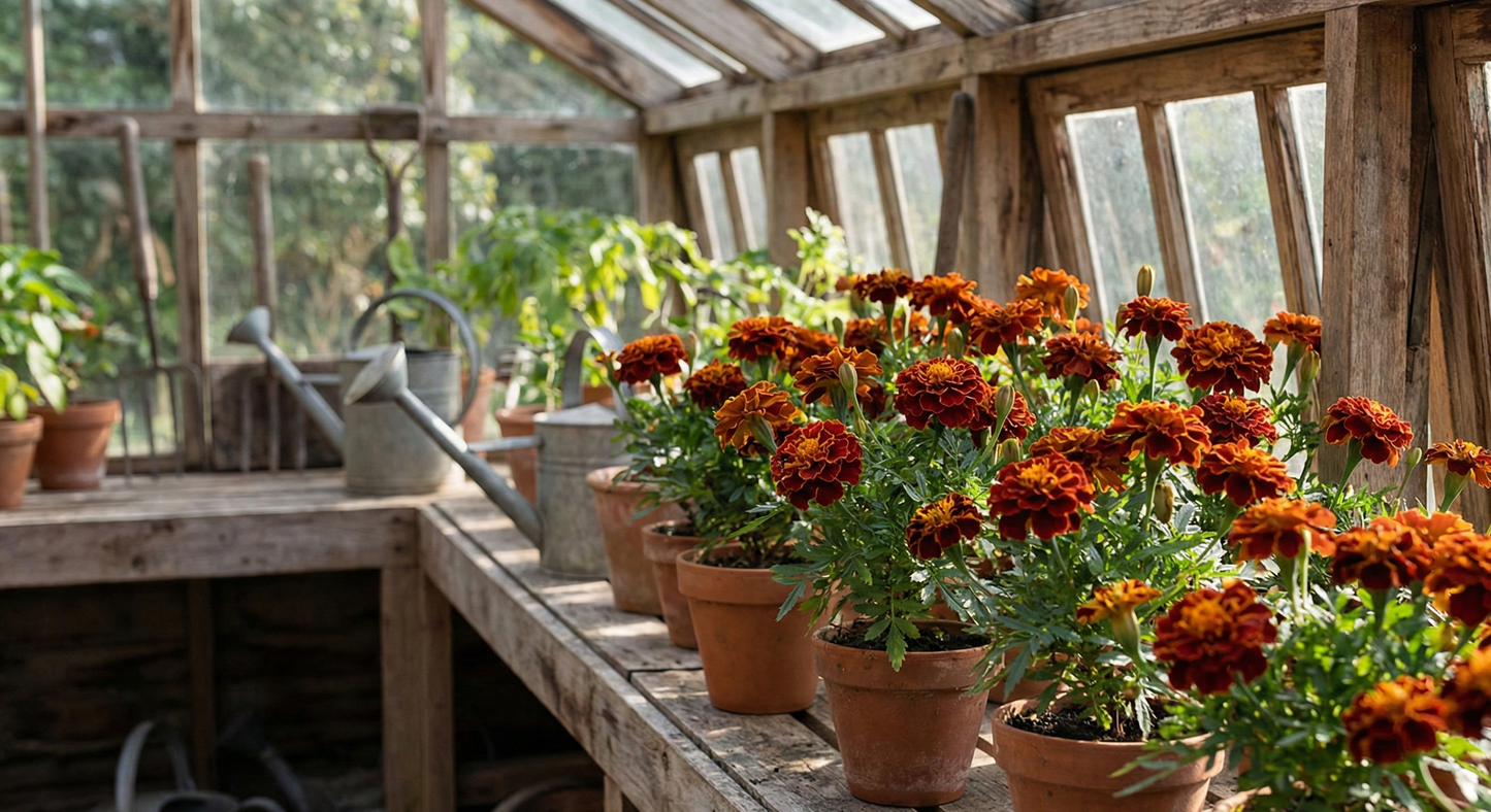 French Marigold Spanish Brocade