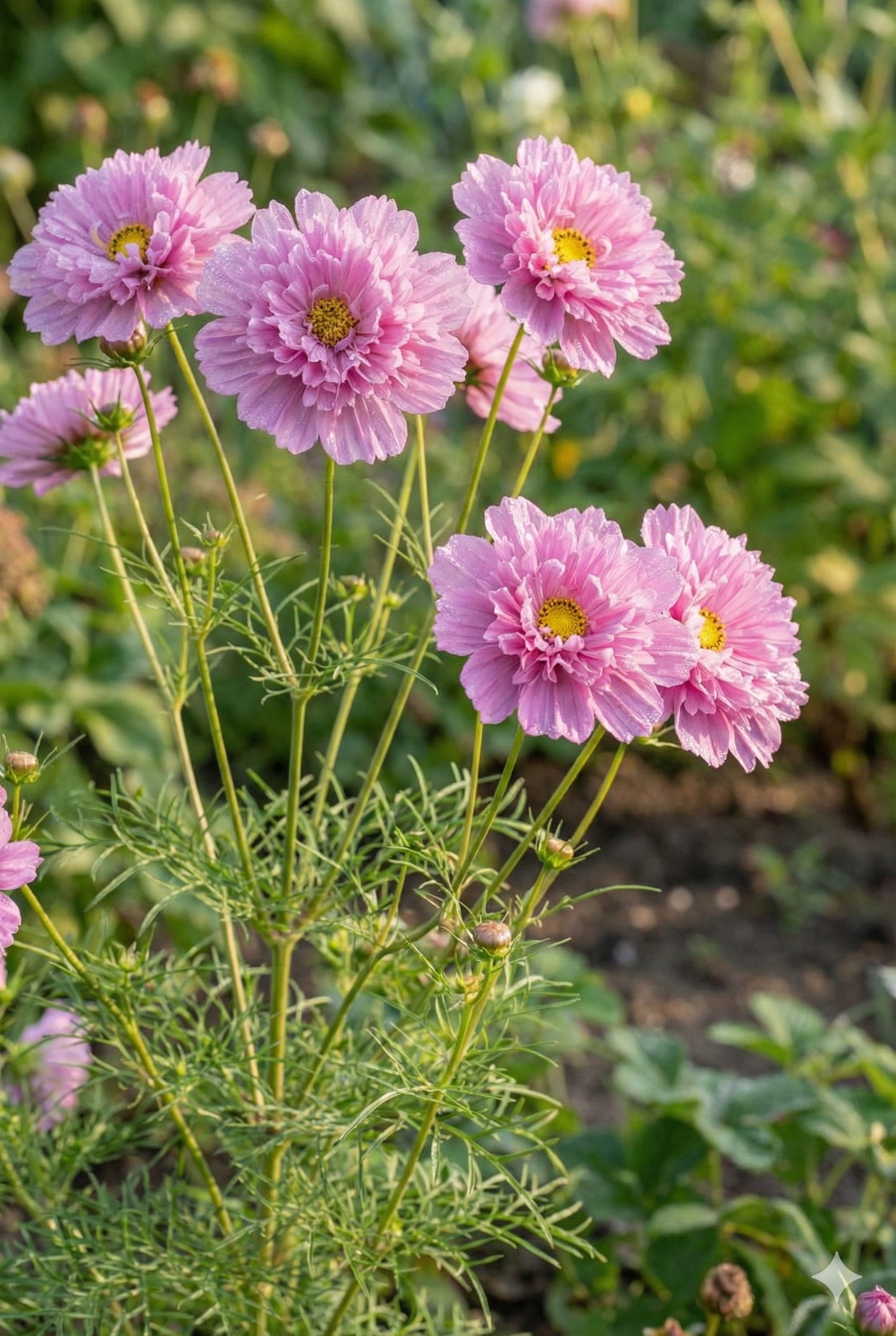 Cosmos Double Click Rose Bon Bon