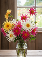 Dahlia Cactus Mixed