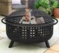 Harrier Woven Outdoor Fire Pit BBQ 42 inch