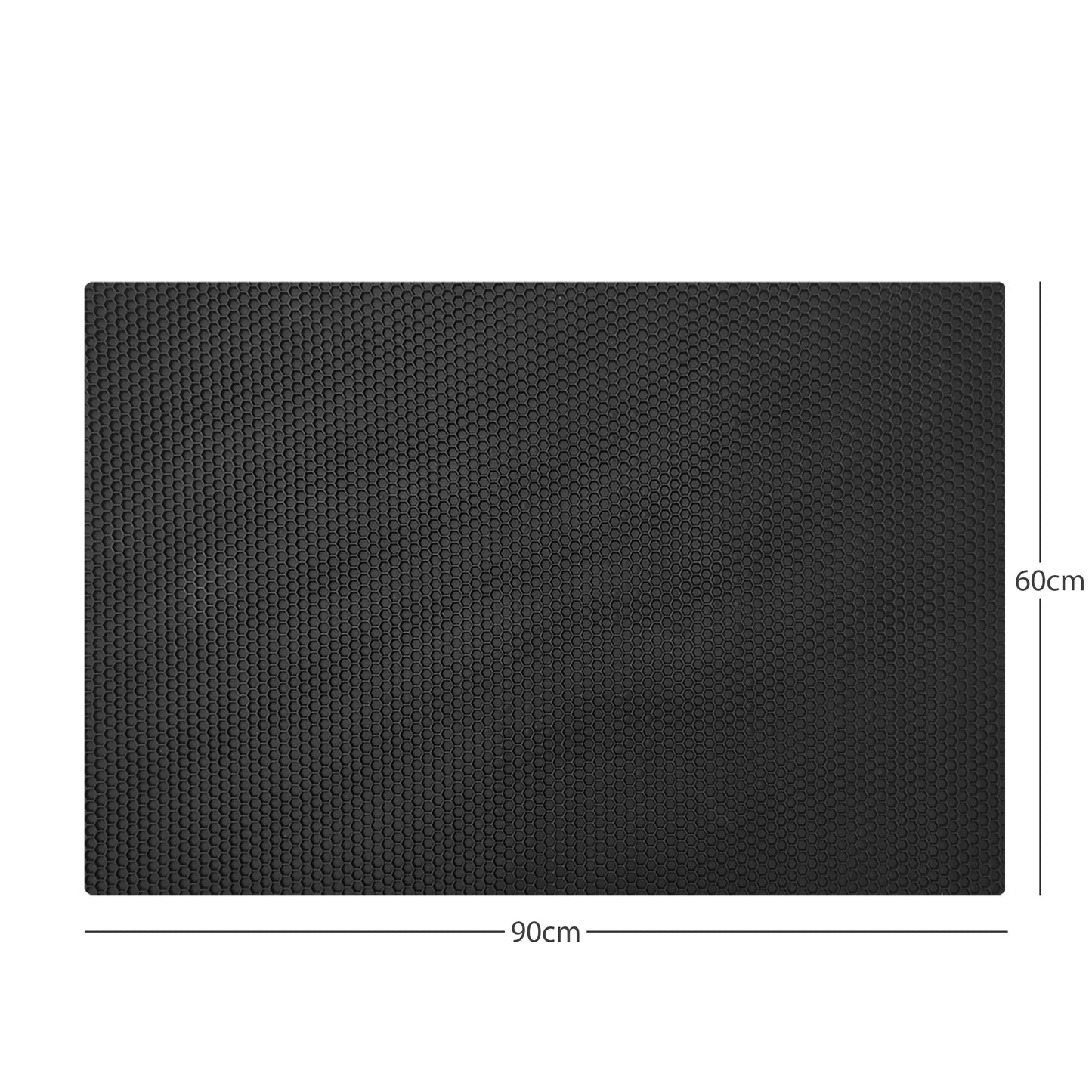 Hexagon Pattern Heavy Duty Rubber Door Mat