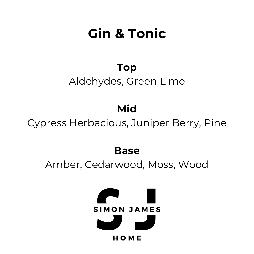Gin & Tonic Candle - Luxury Soy Wax