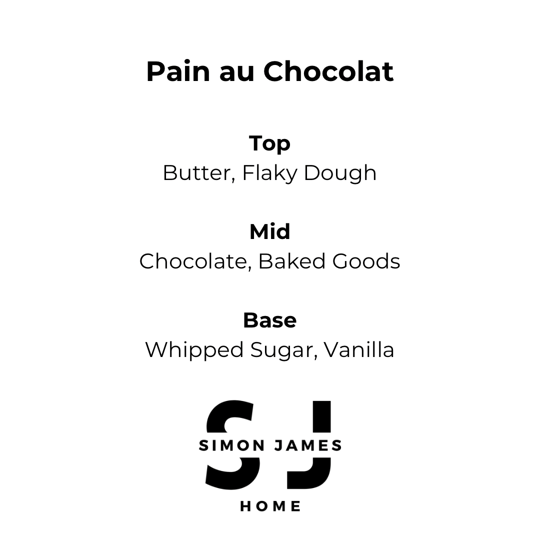 Pain au Chocolat Candle - Luxury Soy Wax - Simon James Home