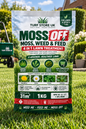 MOSS OFF - Moss, Weed & Feed 4 in 1 Lawn Treatment