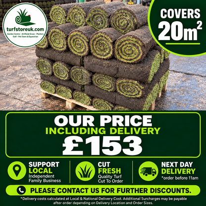 20 Quality Turf Rolls £153 Including Delivery