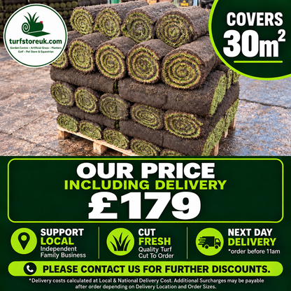 30 Quality Turf Rolls £179 Including Delivery