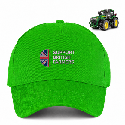 Tractor Colour Kids Cap Support British Farmers