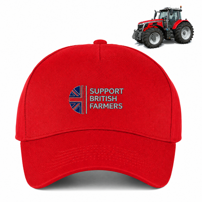 Tractor Colour Kids Cap Support British Farmers