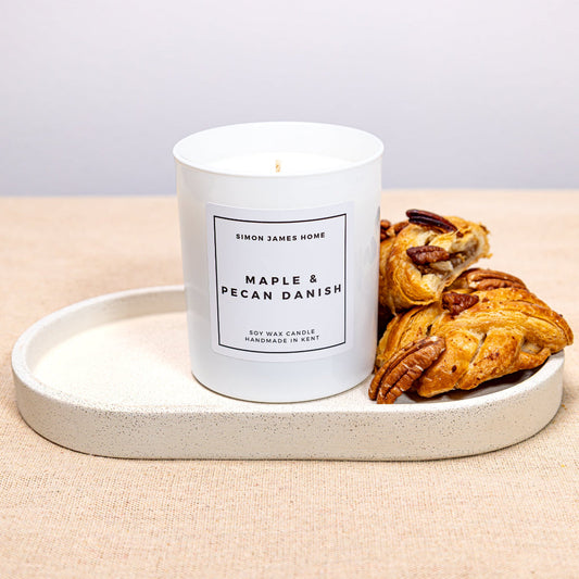 Maple & Pecan Danish Candle - Luxury Soy Wax