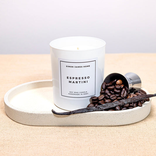 Espresso Martini Candle - Luxury Soy Wax Coffee Candle