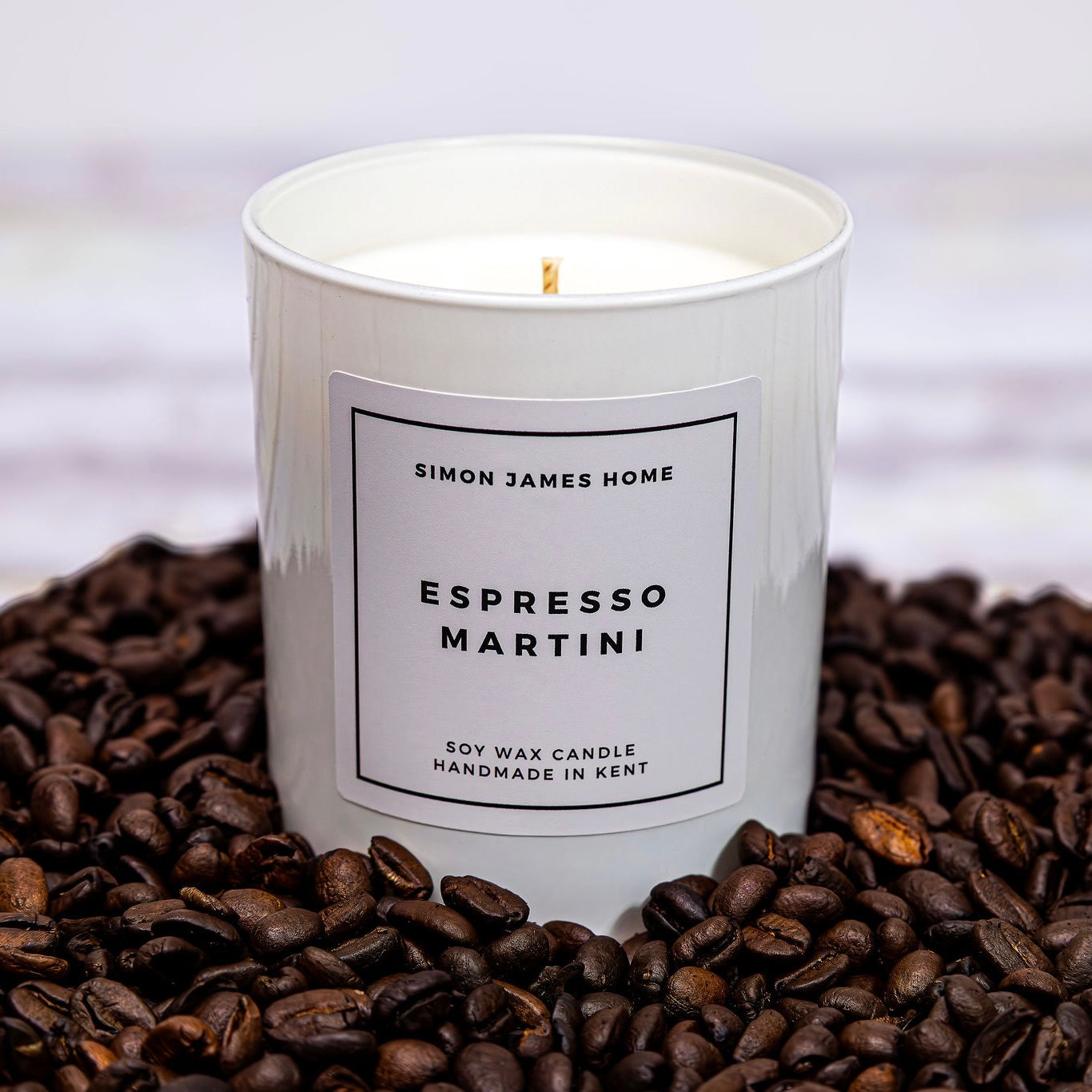 Espresso Martini Candle - Luxury Soy Wax Coffee Candle