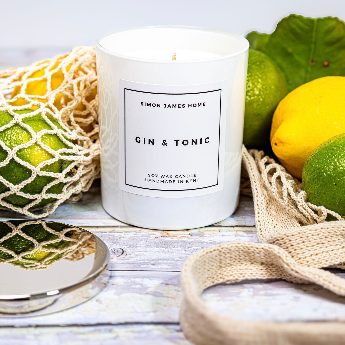 Gin & Tonic Candle - Luxury Soy Wax