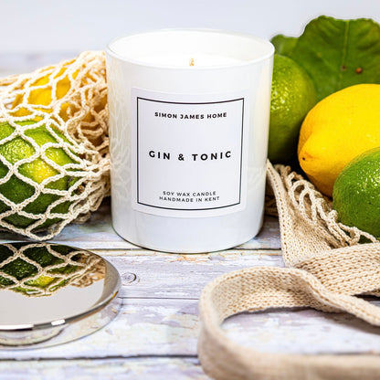 Gin & Tonic Candle - Luxury Soy Wax