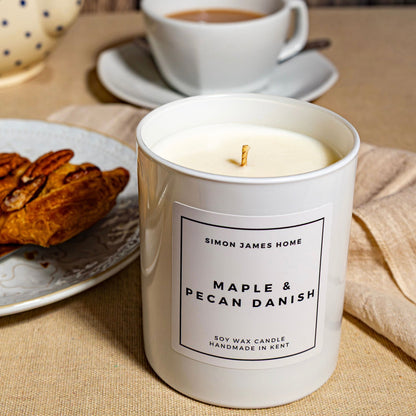 Maple & Pecan Danish Candle - Luxury Soy Wax