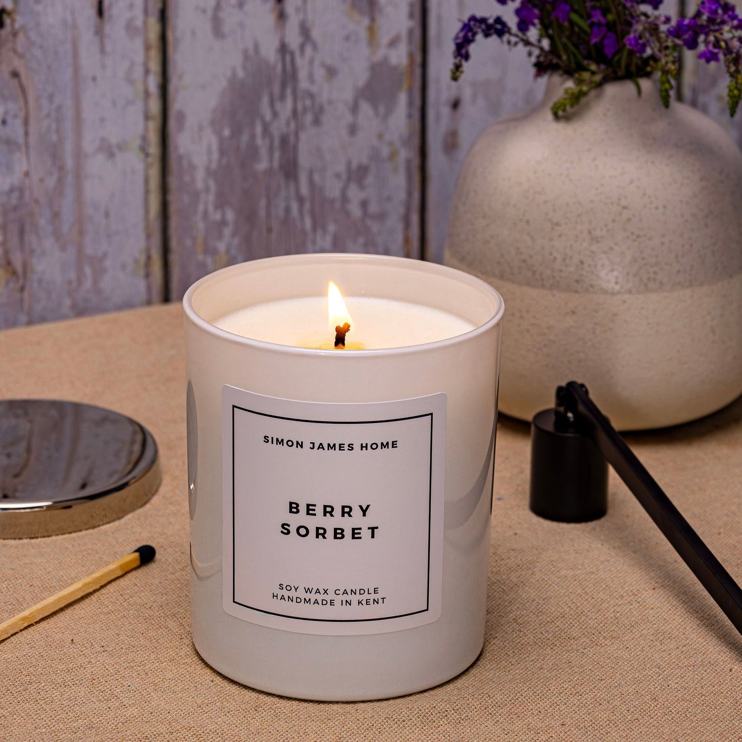 Berry Sorbet Candle - Luxury Soy Wax