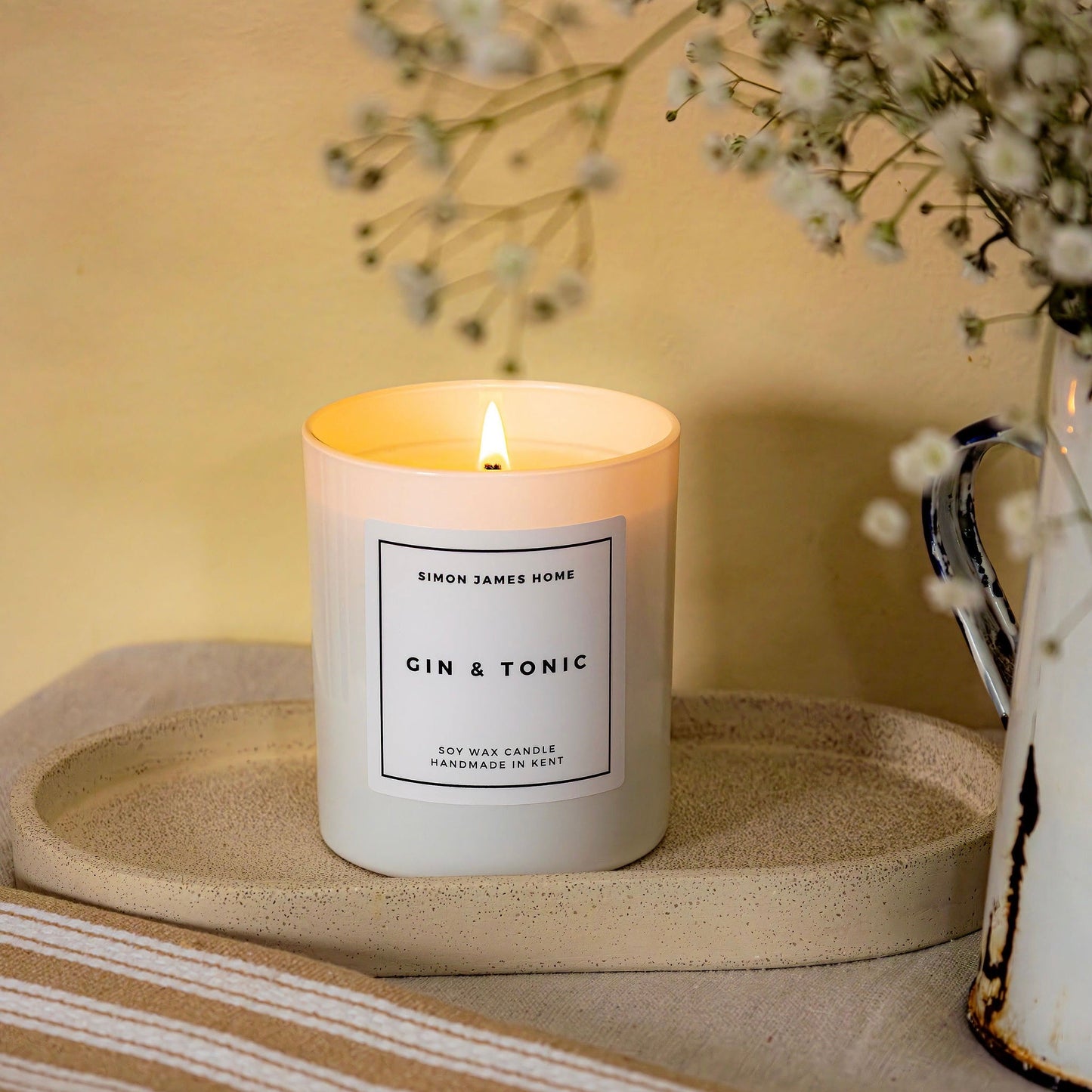 Gin & Tonic Candle - Luxury Soy Wax