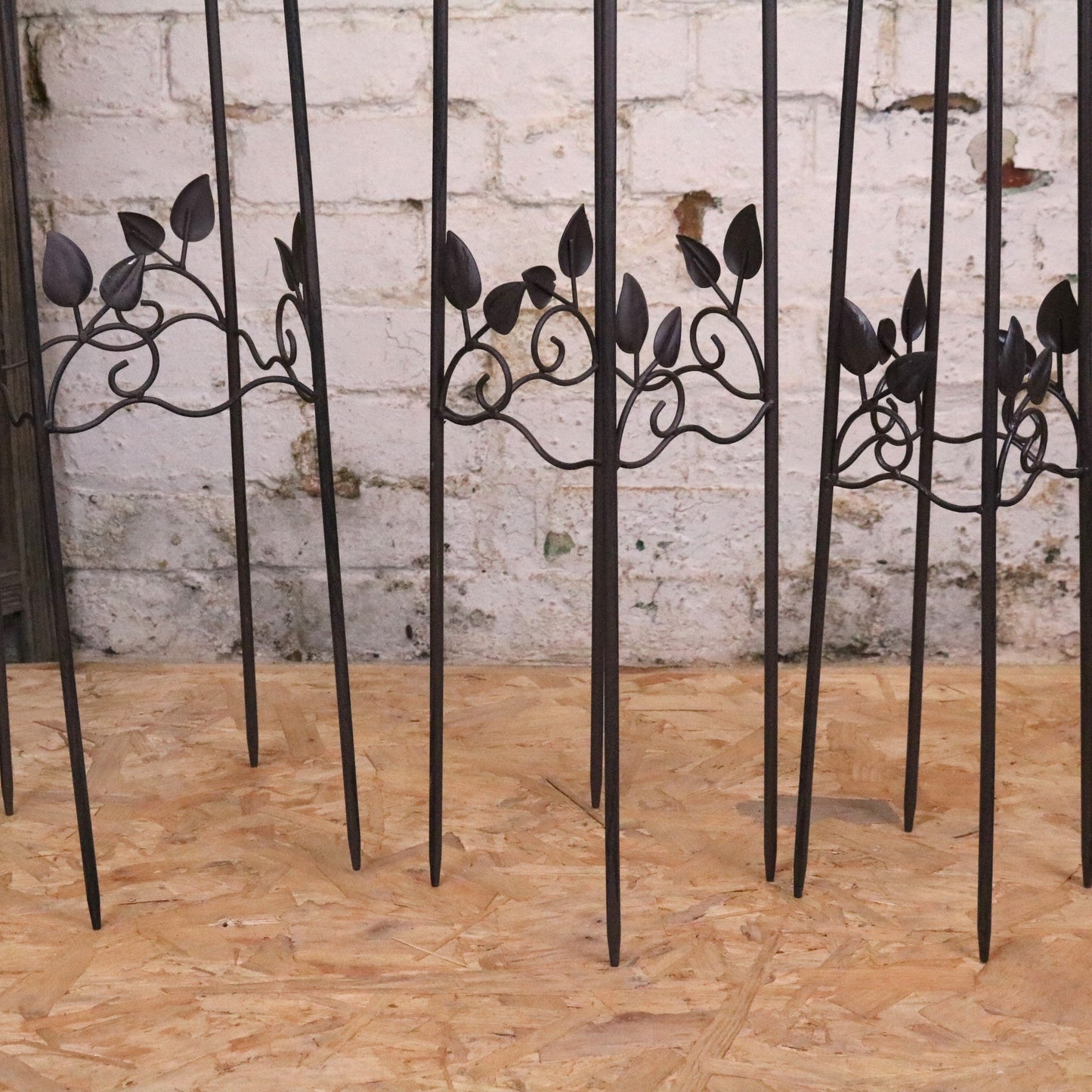 Metal Garden Obelisks Set of 3