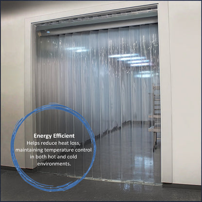 PVC Strip Curtain Rolls - 10m, 20m, 50m
