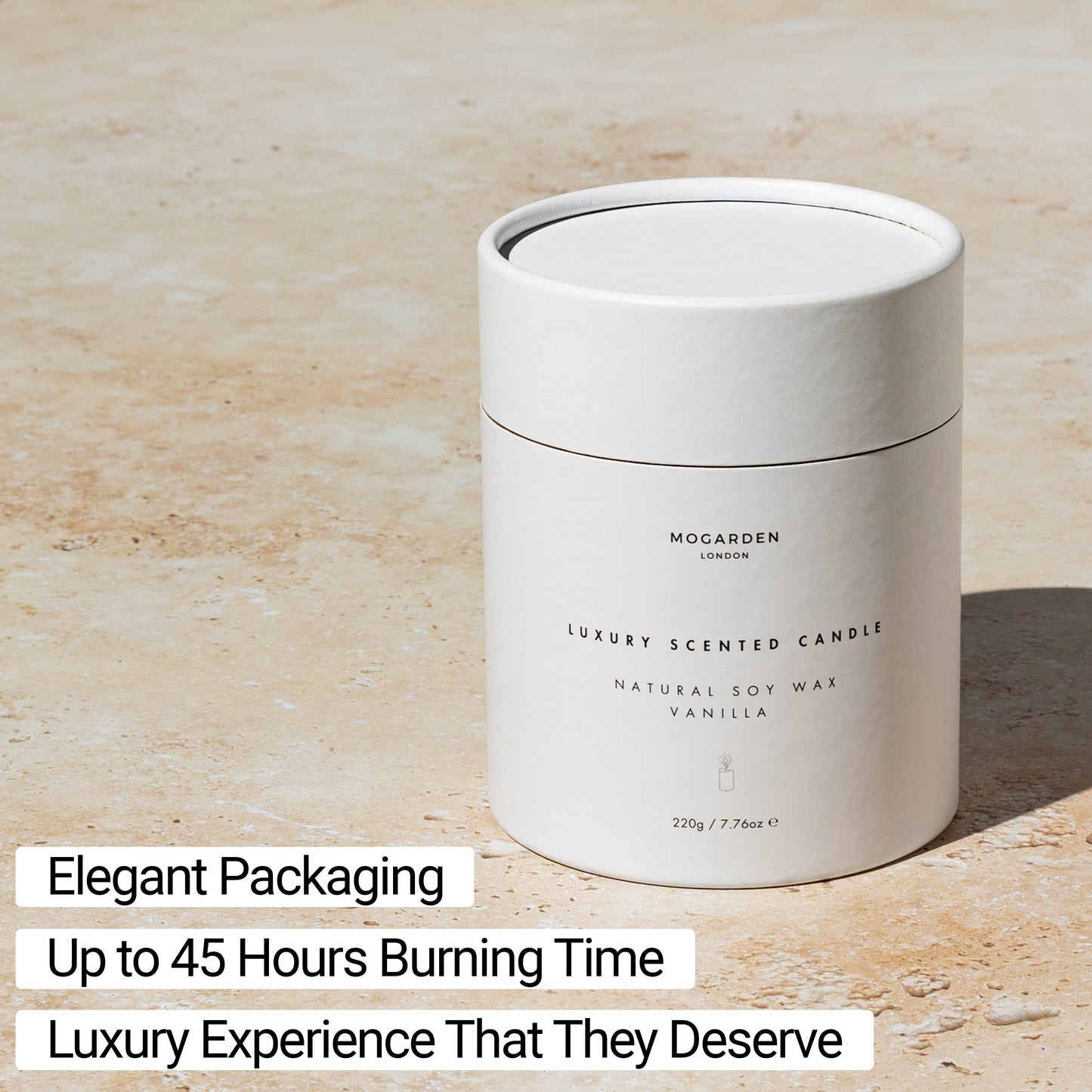 New Home Candle - Luxury Vanilla Soy 220g | Housewarming Gift