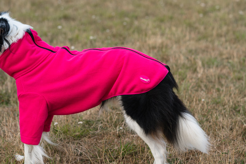 WIDE FIT Fleece Dog Jumper - Pink