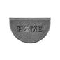 Home Paw Embossed Halfmoon Spaghetti Indoor/Outdoor Doormat