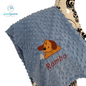 Pet Bubble Blanket - Puppy Dog - Personalised