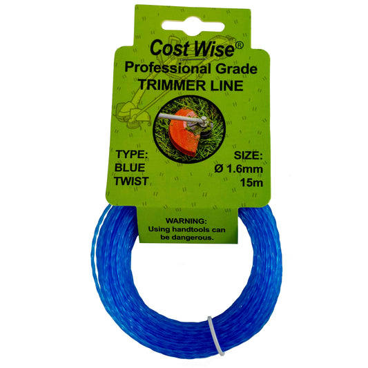 Strimmer Line Blue Twist 1.6mm x 15m
