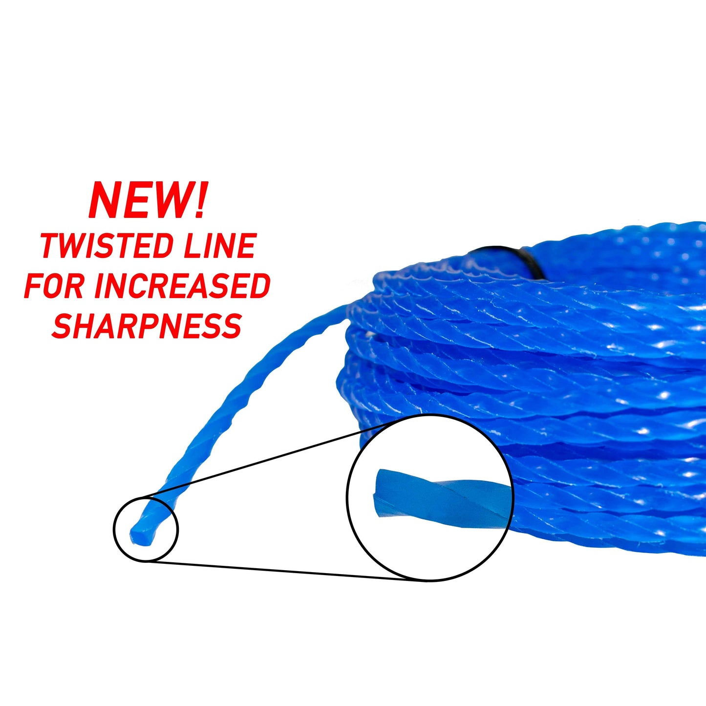 Strimmer Line Blue Twist 1.6mm x 15m