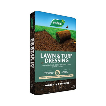 Westland Lawn & Turf Dressing 25L Lawn Repair Soil Mix Grass Turf Base - Free Delivery