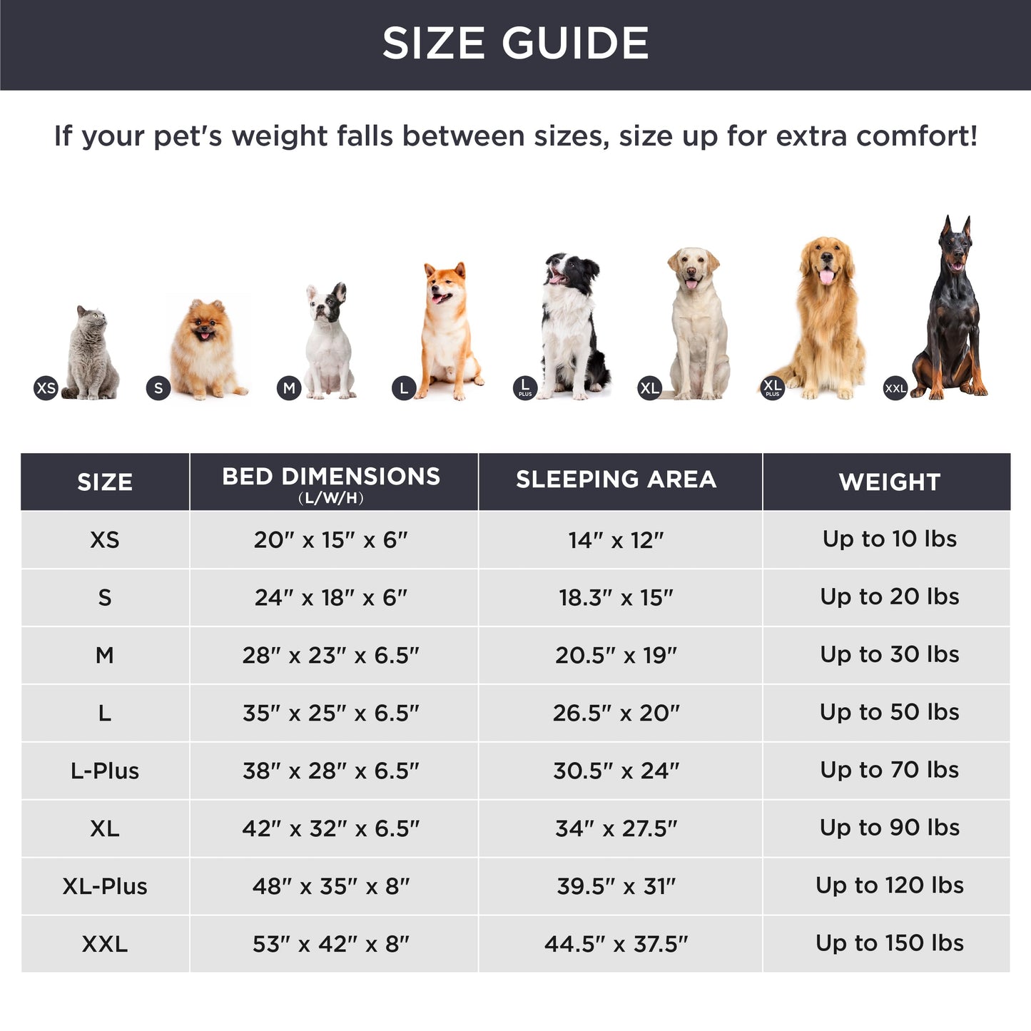 Bedsure Orthopedic Dog Bed for Small Dogs – Washable, Waterproof, 24-inch Light Grey