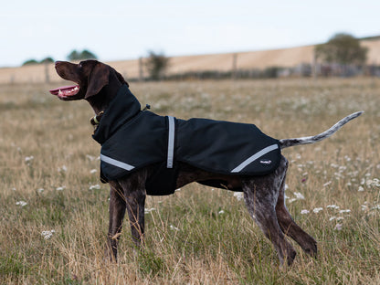 Luxe Waterproof Dog Coat 250g - Black