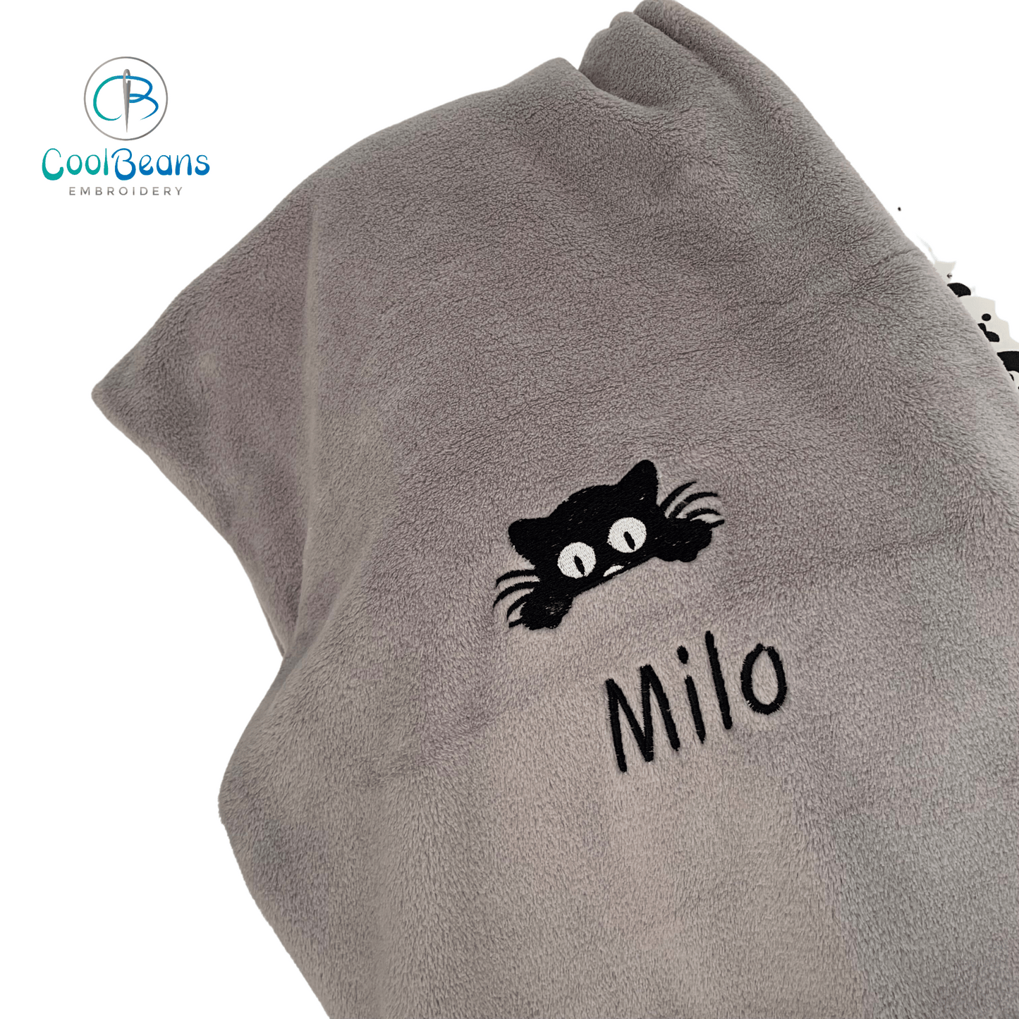 Pet Fleece Blanket - Cat / Kitten - Personalised
