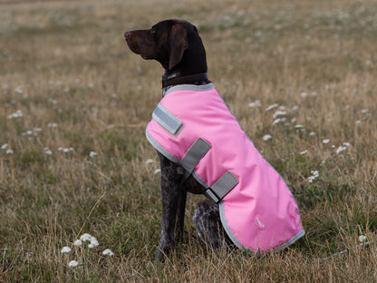 Classic Waterproof Dog Coat 150g - Baby Pink