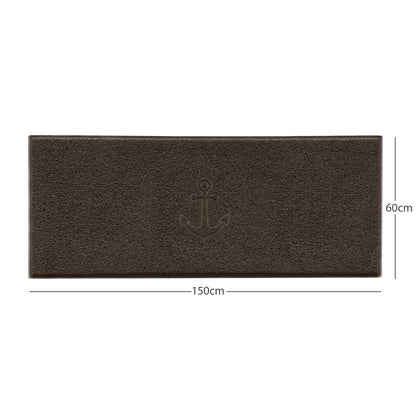 "Anchors Away" Grey Spaghetti Door Mat