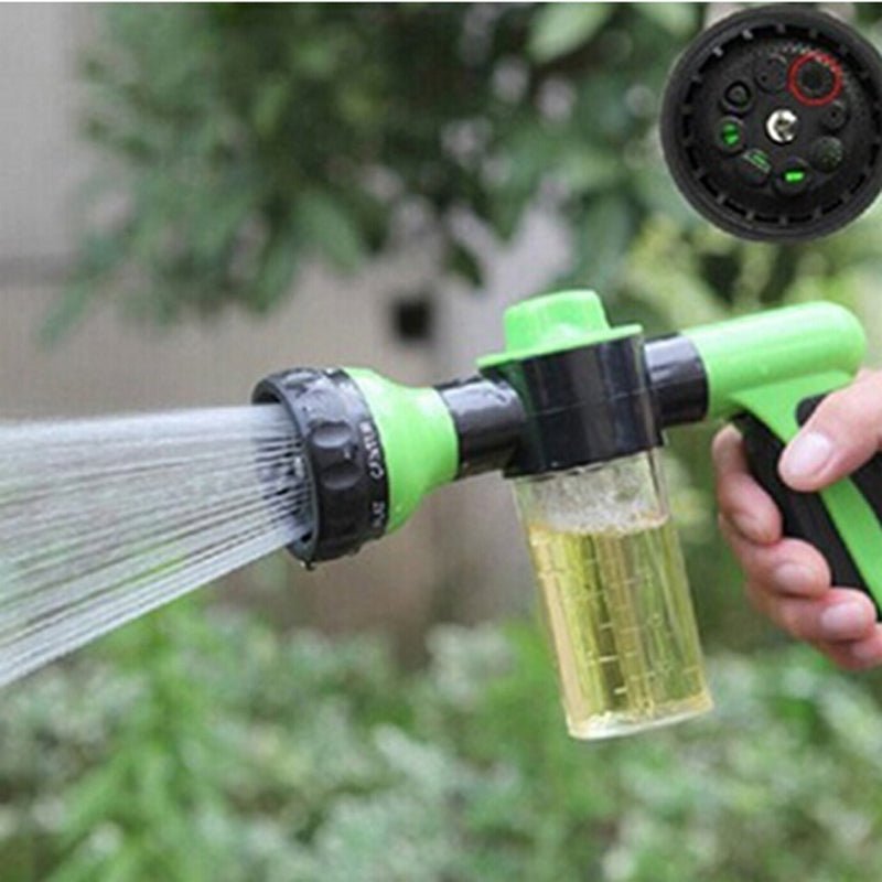 High Pressure Garden Spray Gun W/ Soap Dispenser