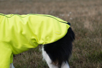 Fleece Dog Jumper - High Viz Yellow
