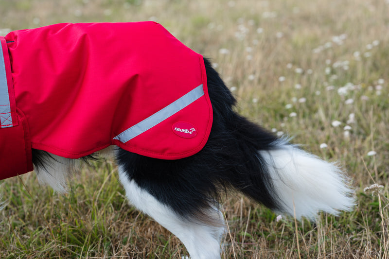 Luxe Waterproof Dog Coat 0g - Red