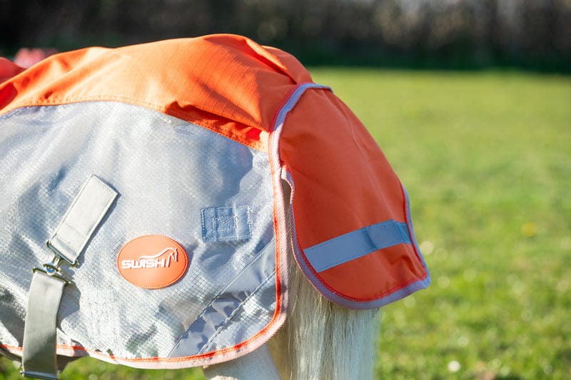 MINI Fly Turnout Combination Rug - Orange/Grey
