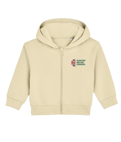 Baby Farmer Hoodie Embroidered Support British Farmers