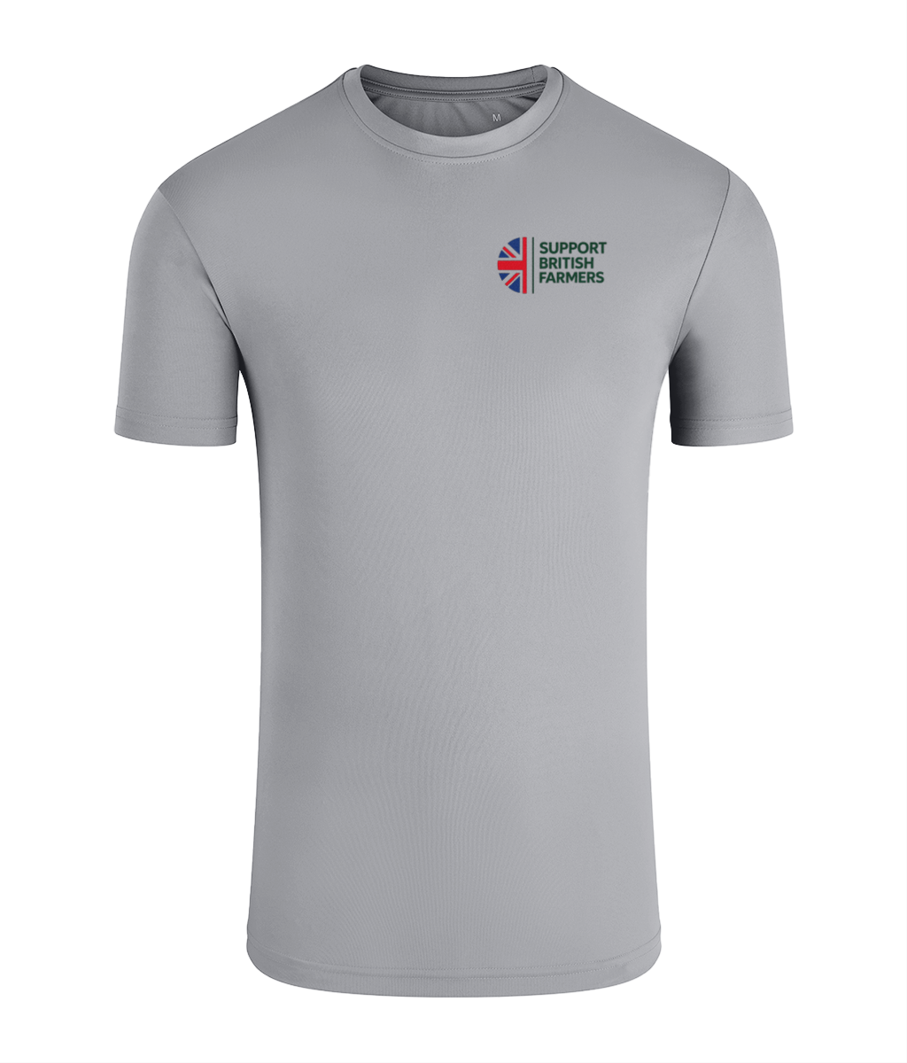 Farmer Kids TriDri Field Performance T-Shirt Support British Farmers