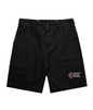 Canvas Work Shorts 20" Black Support British Farmers