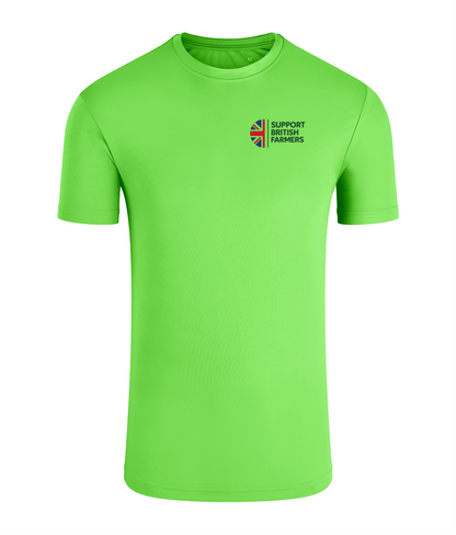 Farmer Kids TriDri Field Performance T-Shirt Support British Farmers