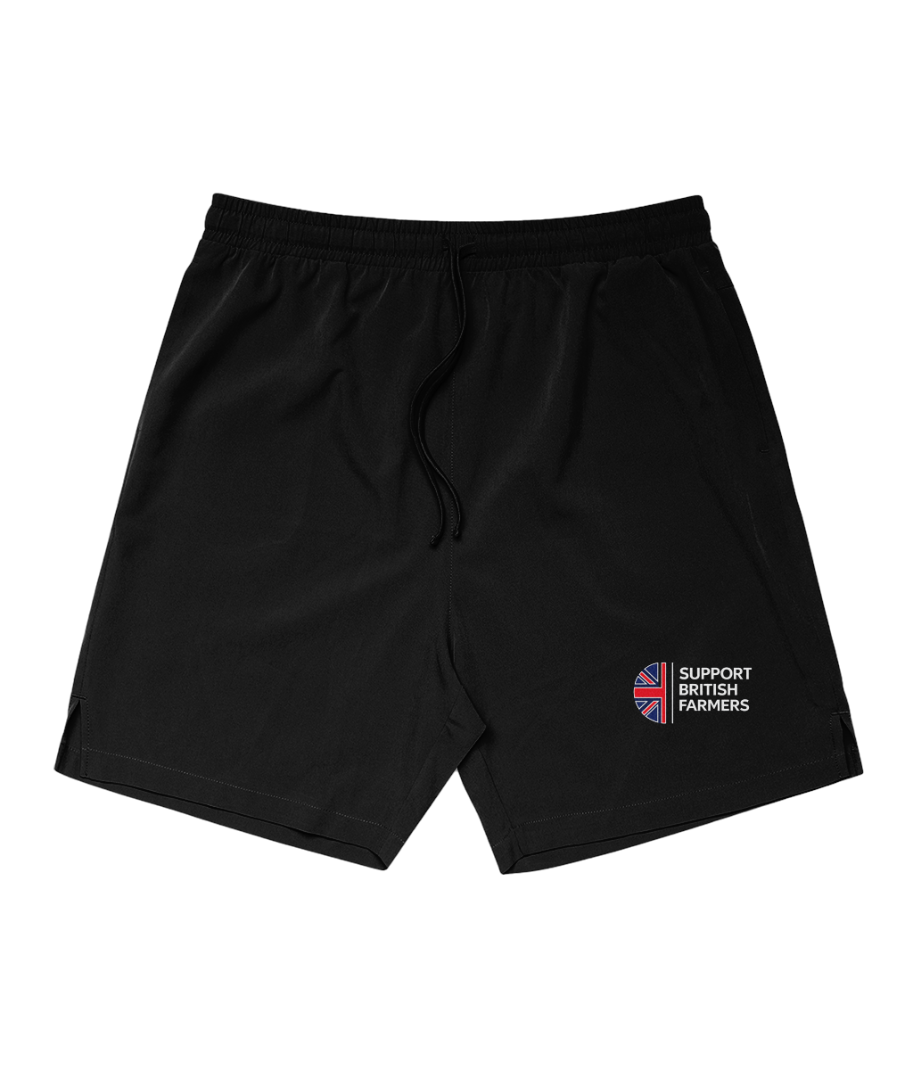 Active Farmers Field Shorts 18" Shadow Grey Support British Farmers